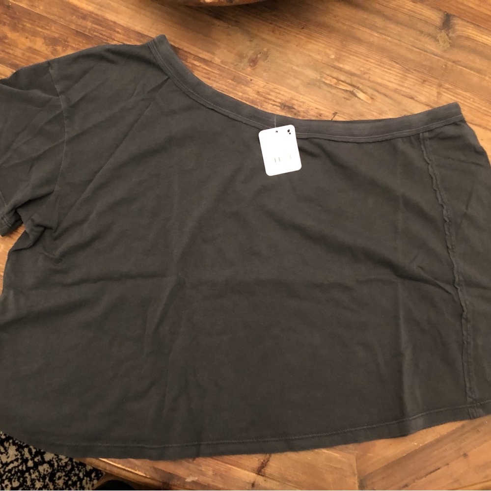 FREE PEOPLE AUBREY TEE SHIRT NWT